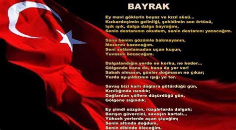 Bayrak şiirinin dil ve anlatım özellikleri